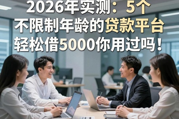 2026年实测:5个不限制年龄的贷款平台,轻松借5000你用过吗?