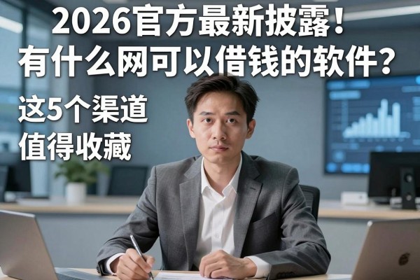 2026官方最新披露!有什么网可以借钱的软件?这5个渠道值得收藏