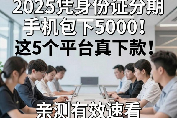 2025凭身份证分期手机包下5000!这5个平台真下款,亲测有效速看