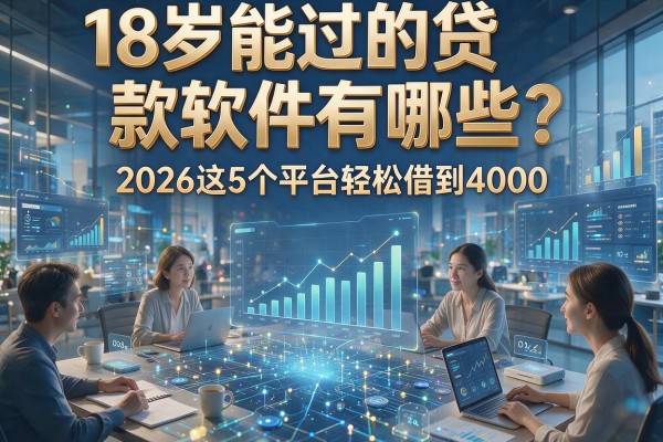 18岁能过的贷款软件有哪些？2026这5个平台轻松借到4000