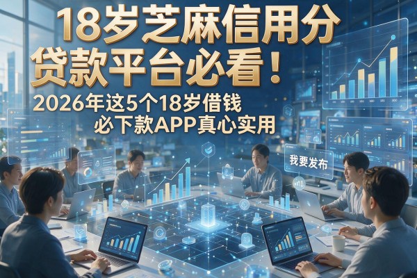 18岁芝麻信用分贷款平台必看：2026年这5个18岁借钱必下款APP真心实用