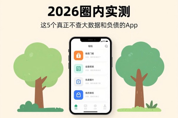 2026圈内实测！这5个真正不查大数据和负债的App，5000额度门槛超低