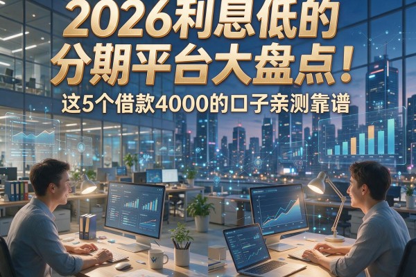 2026利息低的分期平台大盘点！这5个借款4000的口子亲测靠谱