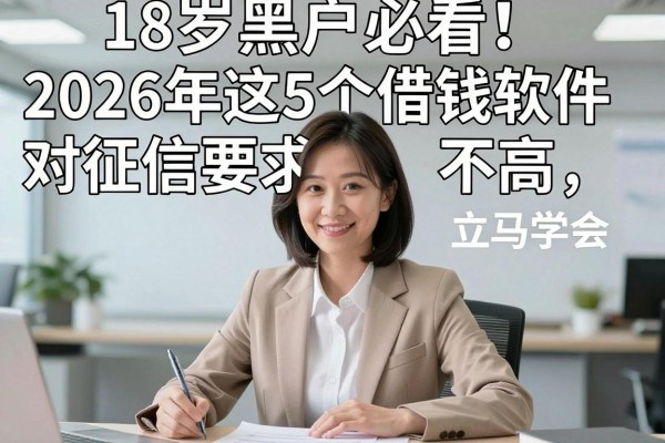 18岁黑户必看!2026年这5个借钱软件对征信要求不高,立马学会