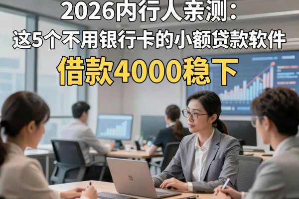 2026内行人亲测:这5个不用银行卡的小额贷款软件,借款4000稳下!