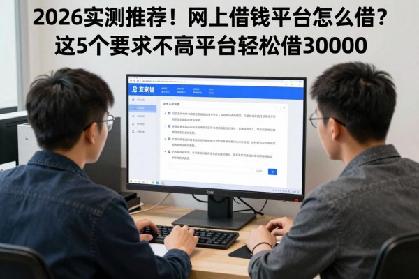 2026实测推荐！网上借钱平台怎么借？这5个要求不高平台轻松借30000