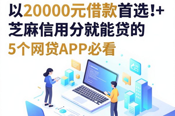 20000元借款首选！凭身份证+芝麻信用分就能贷的5个网贷APP必看