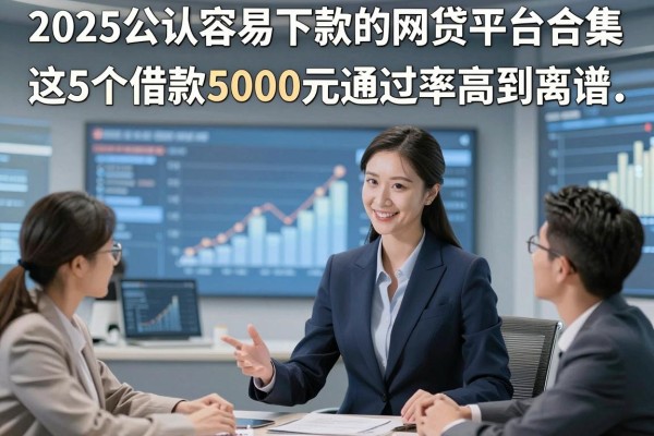 2025公认容易下款的网贷平台合集,这5个借款5000元通过率高到离谱!