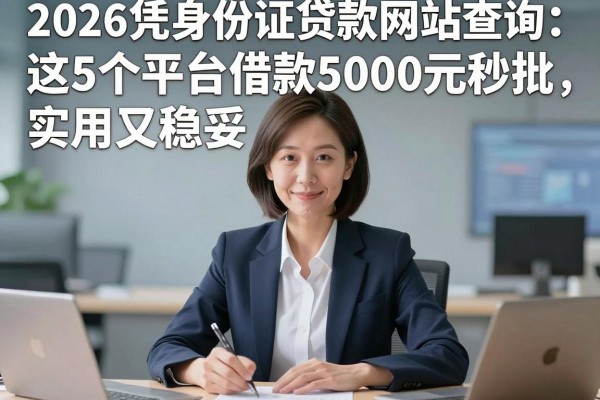 2026凭身份证贷款网站查询:这5个平台借款5000元秒批,实用又稳妥!