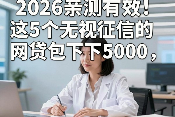 2026亲测有效！这5个无视征信的网贷包下5000，还能借款不查询
