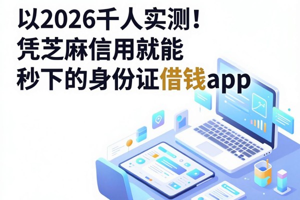 2026千人实测!这5个凭芝麻信用就能秒下的身份证借钱app,速看