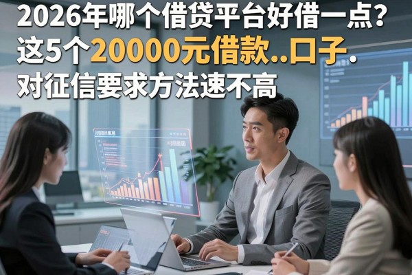 2026年哪个借贷平台好借一点?这5个20000元借款口子对征信要求不高,内部通道方法速看!