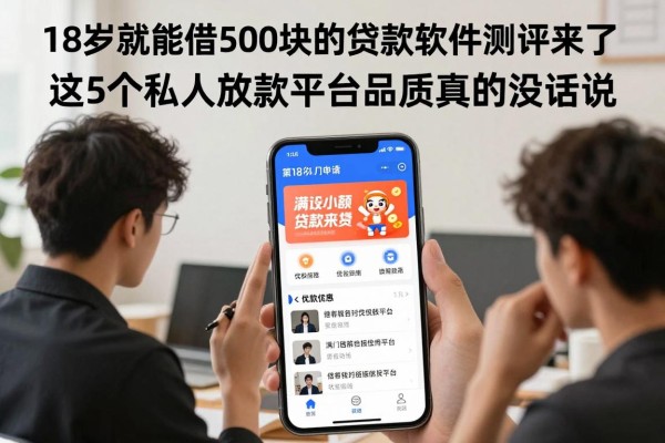 18岁就能借500块的贷款软件测评来了!这5个私人放款平台品质真的没话说