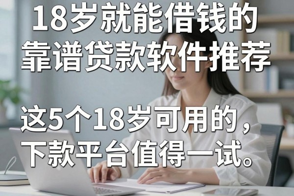 18岁就能借钱的靠谱贷款软件推荐,这5个18岁可用的下款平台值得一试