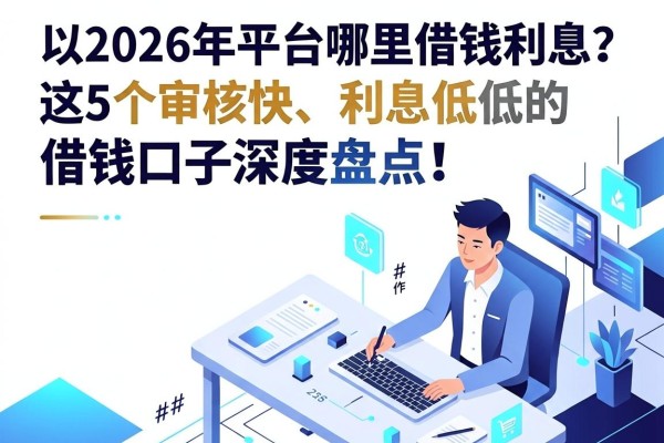 2026年平台哪里借钱利息最低?这5个审核快、利息低的借钱口子深度盘点!