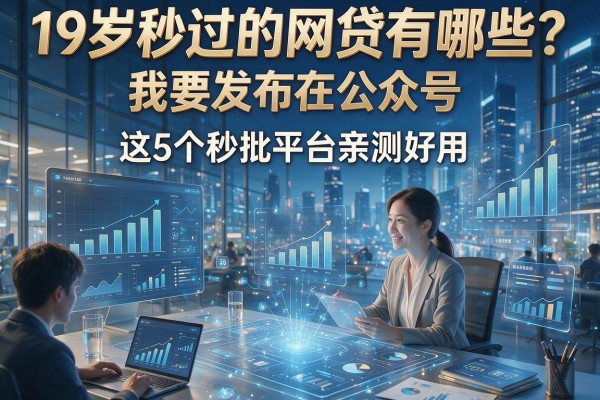 19岁秒过的网贷有哪些？这5个秒批平台亲测好用