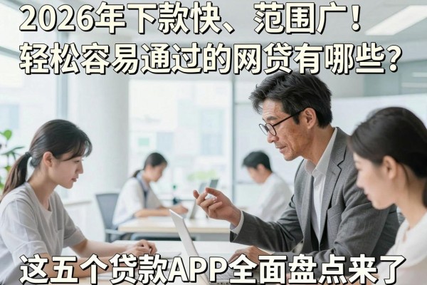 2026年下款快、范围广!轻松容易通过的网贷有哪些?这五个贷款APP全面盘点来了!