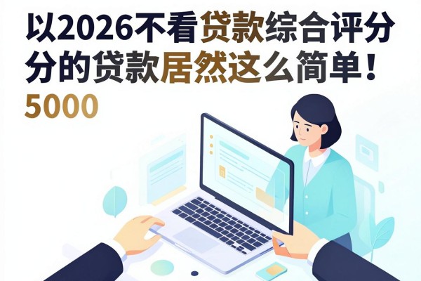 2026不看贷款综合评分的贷款居然这么简单!这5个平台借钱5000综合评分门槛超低