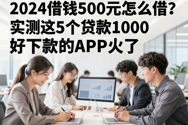 2024借钱500元怎么借?实测这5个贷款1000好下款的APP火了