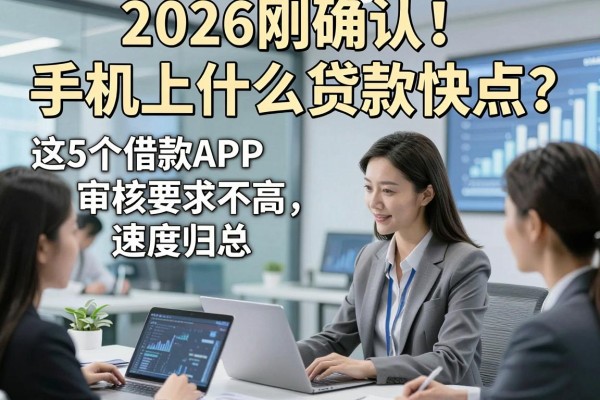 2026刚确认！手机上什么贷款快点？这5个借款APP审核要求不高，速度归总