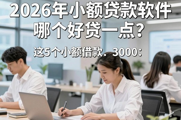 2026年小额贷款软件哪个好贷一点？这5个小额借款3000容易过的平台闭眼入