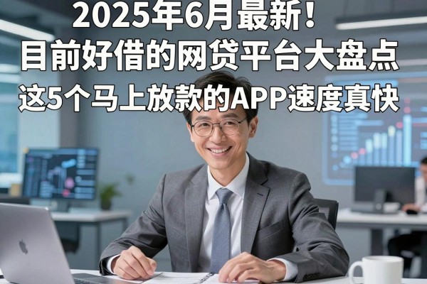 2025年6月最新!目前好借的网贷平台大盘点,这5个马上放款的APP速度真快