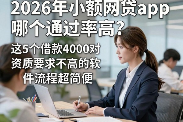 2026年小额网贷app哪个通过率高?这5个借款4000对资质要求不高的软件流程超简便