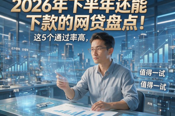 2026年下半年还能下款的网贷盘点！这5个通过率高，值得一试