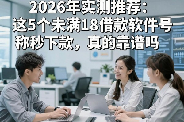 2026年实测推荐:这5个未满18借款软件号称秒下款,真的靠谱吗?