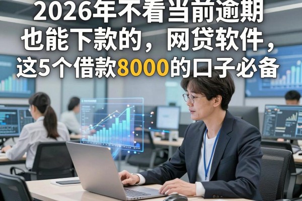 2026年不看当前逾期也能下款的网贷软件,这5个借款8000的口子必备!