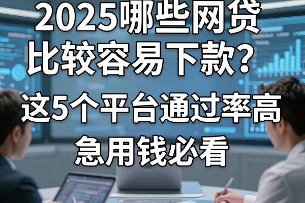 2025哪些网贷比较容易下款？这5个平台通过率高，急用钱必看！