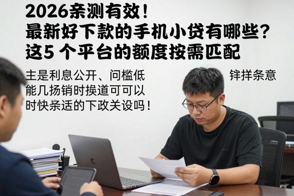 2026亲测有效！最新好下款的手机小贷有哪些？这5个平台额度按需匹配