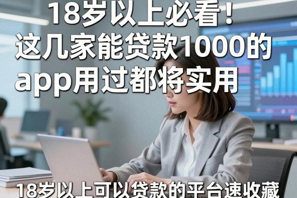 18岁以上必看!这几家能贷款1000的APP用过都说实用,18岁以上可以贷款的平台速收藏