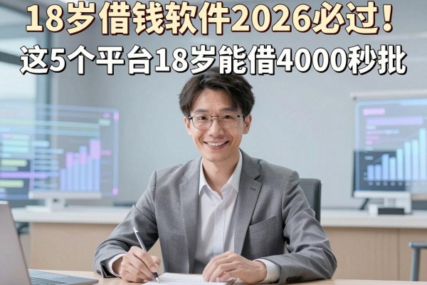 18岁借钱软件2026必过!这5个平台18岁能借4000秒批