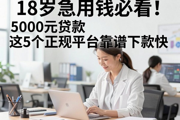18岁急用钱必看!5000元贷款这5个正规平台靠谱下款快