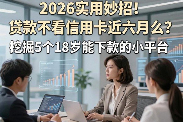 2026实用妙招!贷款不看信用卡近六月么?挖掘5个18岁能下款的小平台