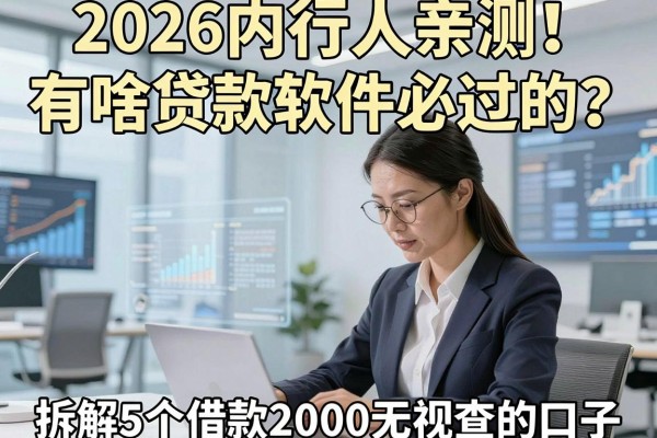 2026内行人亲测!有啥贷款软件必过的?拆解5个借款2000无视查的口子