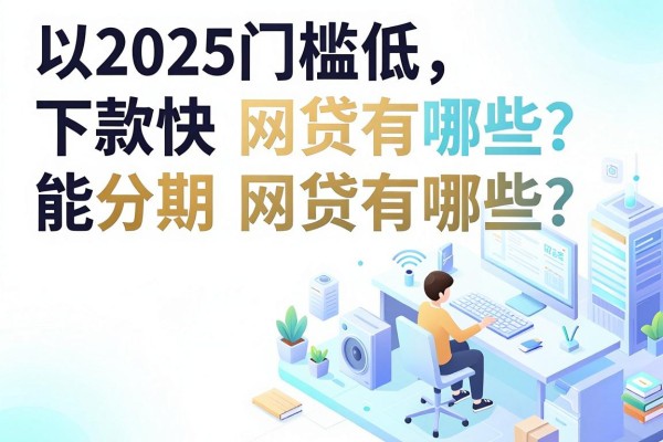2025门槛低、下款快、能分期的网贷有哪些?这5个平台千万别错过!