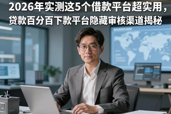 2026年实测这5个借款平台超实用,贷款百分百下款平台隐藏审核渠道揭秘!