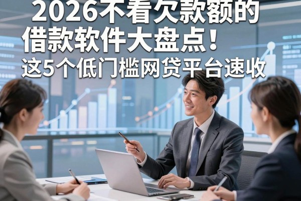 2026不看欠款额的借款软件大盘点！这5个低门槛网贷平台速收