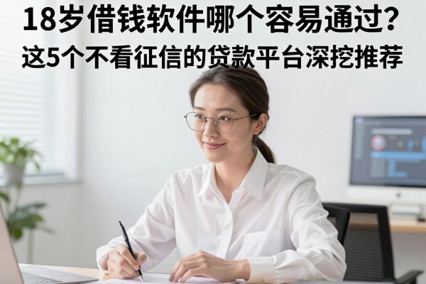 18岁借钱软件哪个容易通过?这5个不看征信的贷款平台深挖推荐!