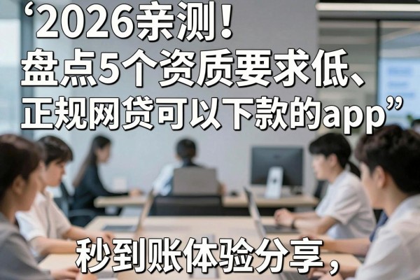 2026亲测!盘点5个资质要求低、正规网贷可以下款的app,秒到账体验分享
