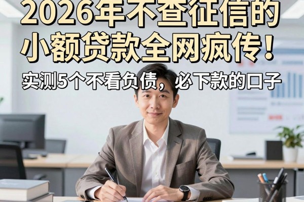2026年不查征信的小额贷款全网疯传！实测5个不看负债必下款的口子