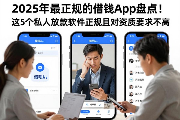 2025年最正规的借钱app盘点！这5个私人放款软件正规且对资质要求不高