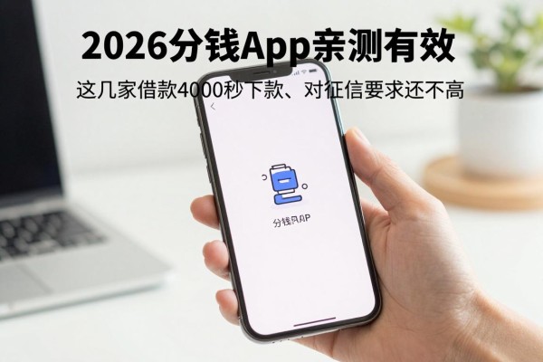 2026分钱app亲测有效！这几家借款4000秒下款、对征信要求还不高