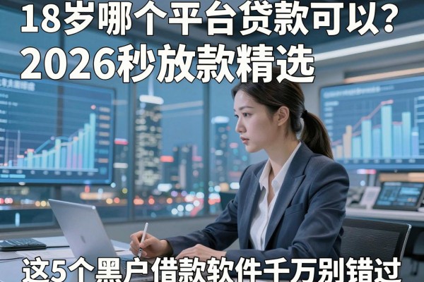 18岁哪个平台贷款可以?2026秒放款精选,这5个黑户借款软件千万别错过!