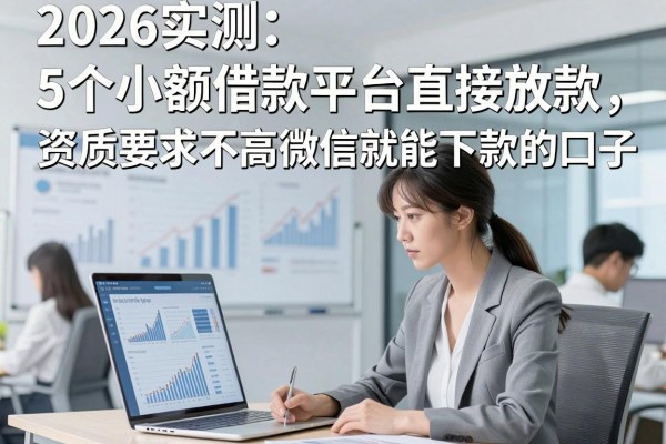 2026实测:5个小额借款平台直接放款,资质要求不高微信就能下款的口子