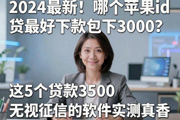 2024最新!哪个苹果id贷最好下款包下3000?这5个贷款3500无视征信的软件实测真香!