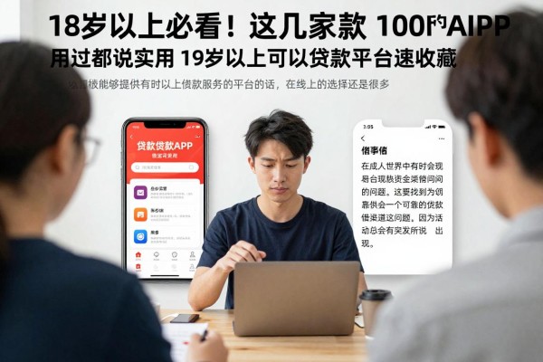 18岁以上必看！这几家能贷款1000的APP用过都说实用，18岁以上可以贷款的平台速收藏