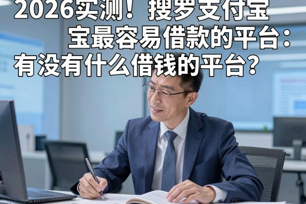2026实测!搜罗支付宝最容易借款的平台:有没有什么借钱的平台?这5个必看